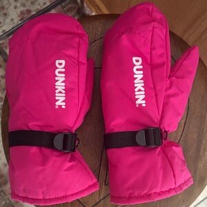 Dunkin' Pink Mittens